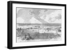 White House Landing, Grand Depot and Ordnance-Frank Leslie-Framed Art Print