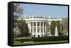 White House President Washington DC Travel Series 63-Kent Weakley-Framed Stretched Canvas