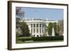 White House President Washington DC Travel Series 63-Kent Weakley-Framed Photographic Print