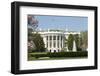 White House President Washington DC Travel Series 63-Kent Weakley-Framed Photographic Print