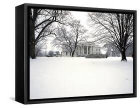 White House Presidential Mansion-Carol Highsmith-Framed Stretched Canvas