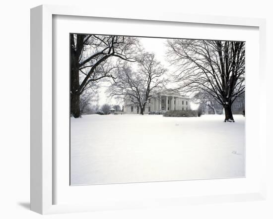 White House Presidential Mansion-Carol Highsmith-Framed Photo