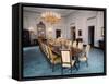 White House State Dining Room-null-Framed Stretched Canvas