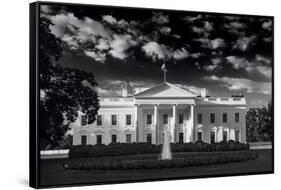 White House Sunrise B W-Steve Gadomski-Framed Stretched Canvas
