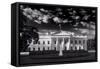 White House Sunrise B W-Steve Gadomski-Framed Stretched Canvas