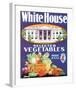 White House Vegetables-null-Framed Art Print