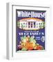 White House Vegetables-null-Framed Art Print