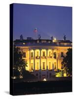 White House, Washington D.C., USA-Walter Bibikow-Stretched Canvas