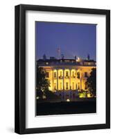 White House, Washington D.C., USA-Walter Bibikow-Framed Premium Photographic Print