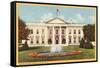 White House, Washington D.C.-null-Framed Stretched Canvas