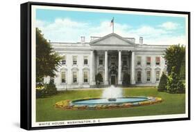 White House, Washington, D.C.-null-Framed Stretched Canvas