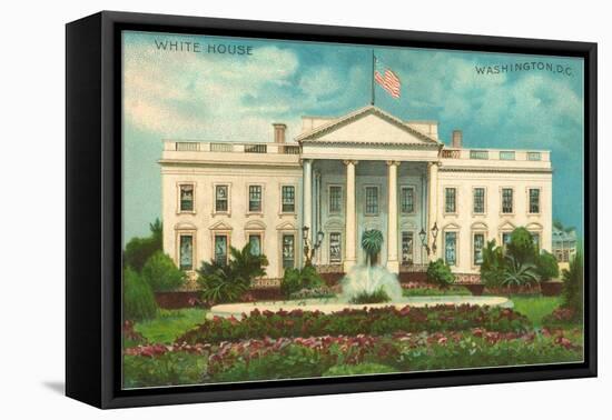 White House, Washington D.C.-null-Framed Stretched Canvas