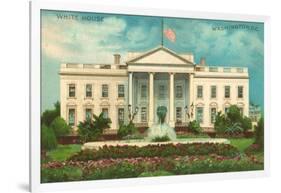 White House, Washington D.C.-null-Framed Art Print