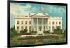 White House, Washington D.C.-null-Framed Art Print