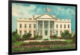 White House, Washington D.C.-null-Framed Art Print