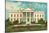 White House, Washington D.C.-null-Stretched Canvas