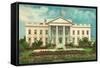 White House, Washington D.C.-null-Framed Stretched Canvas