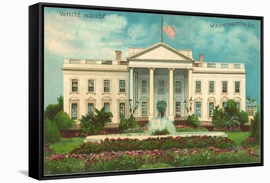 White House, Washington D.C.-null-Framed Stretched Canvas