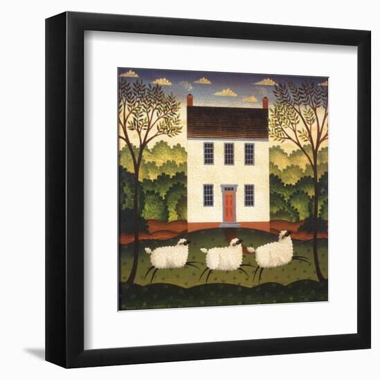 White House-Diane Ulmer Pedersen-Framed Art Print