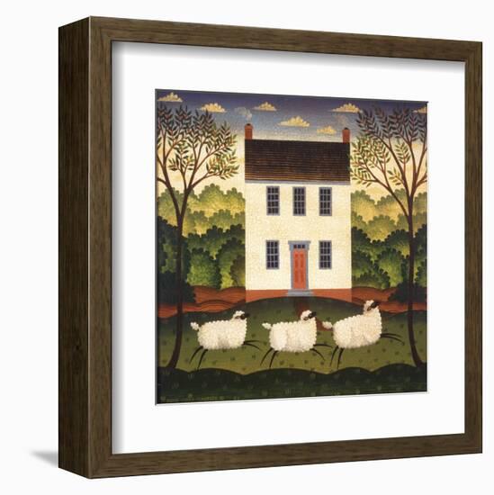 White House-Diane Ulmer Pedersen-Framed Art Print