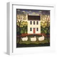 White House-Diane Ulmer Pedersen-Framed Art Print