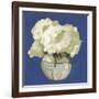 White Hydrangeas I-Emma Scarvey-Framed Art Print