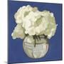 White Hydrangeas I-Emma Scarvey-Mounted Art Print