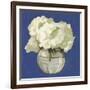 White Hydrangeas I-Emma Scarvey-Framed Art Print