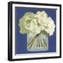 White Hydrangeas II-Emma Scarvey-Framed Art Print