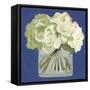 White Hydrangeas II-Emma Scarvey-Framed Stretched Canvas