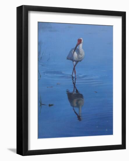 White Ibis-Michael Jackson-Framed Giclee Print