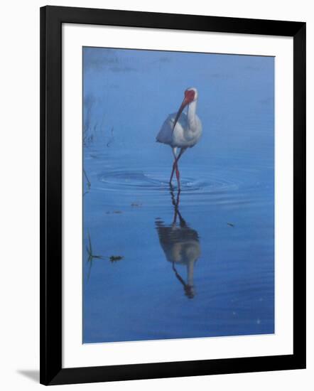 White Ibis-Michael Jackson-Framed Giclee Print