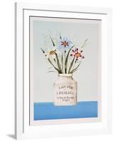 White Iris-Mary Faulconer-Framed Limited Edition