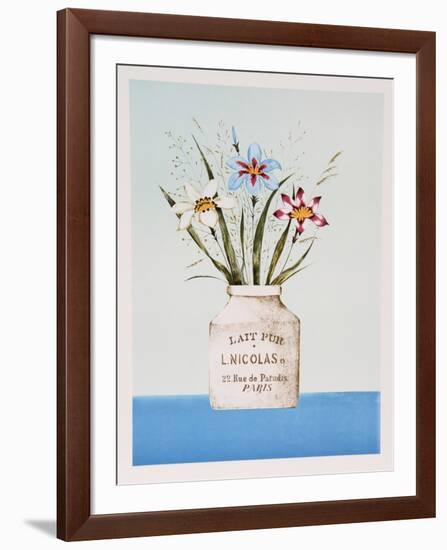 White Iris-Mary Faulconer-Framed Limited Edition