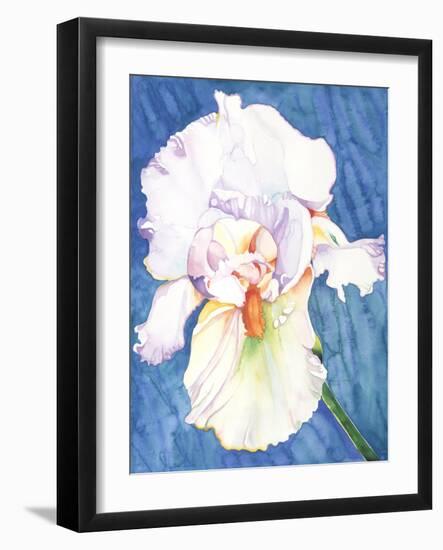 White Iris-Mary Russel-Framed Giclee Print