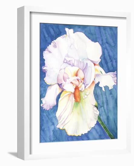 White Iris-Mary Russel-Framed Giclee Print