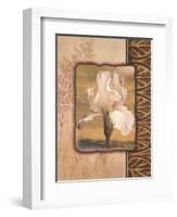 White Iris-TC Chiu-Framed Art Print