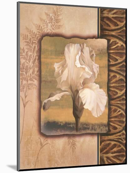 White Iris-TC Chiu-Mounted Art Print