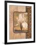 White Iris-TC Chiu-Framed Art Print