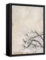 White Jacquard-Jodi Maas-Framed Stretched Canvas