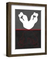 White Kiss-Felix Podgurski-Framed Art Print