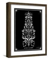 White La Mort-Cat Coquillette-Framed Art Print