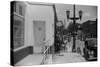 White Ladies Only' Sign on a Public Restroom on in Durham, North Carolina, 1940-null-Stretched Canvas