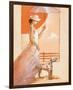 White Lady with Dalmatian-Joadoor-Framed Premium Giclee Print