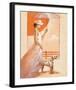 White Lady with Dalmatian-Joadoor-Framed Art Print