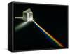 White Light Passing Through a Prism-David Parker-Framed Stretched Canvas