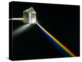 White Light Passing Through a Prism-David Parker-Stretched Canvas