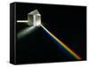 White Light Passing Through a Prism-David Parker-Framed Stretched Canvas