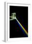 White Light Passing Through a Prism-David Parker-Framed Photographic Print