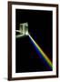 White Light Passing Through a Prism-David Parker-Framed Photographic Print